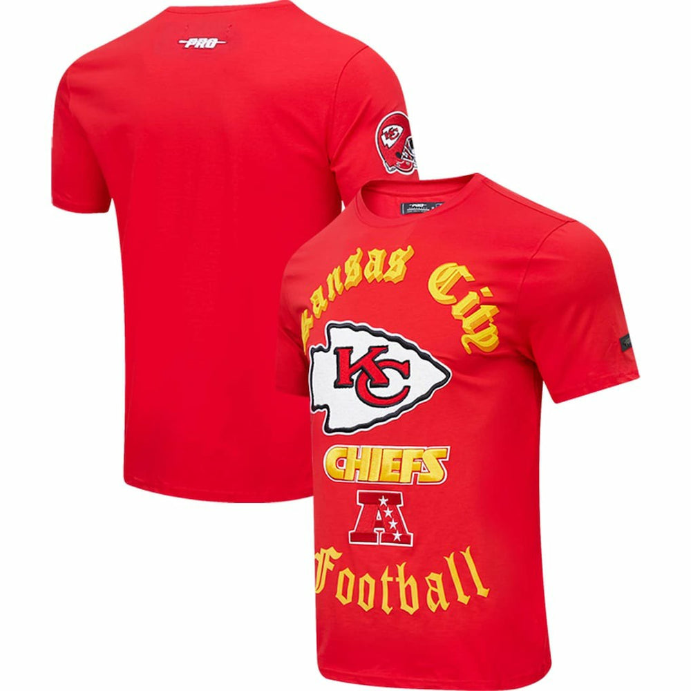 Kansas City Chiefs Pro Standard Old English T-Shirt Red | NFL