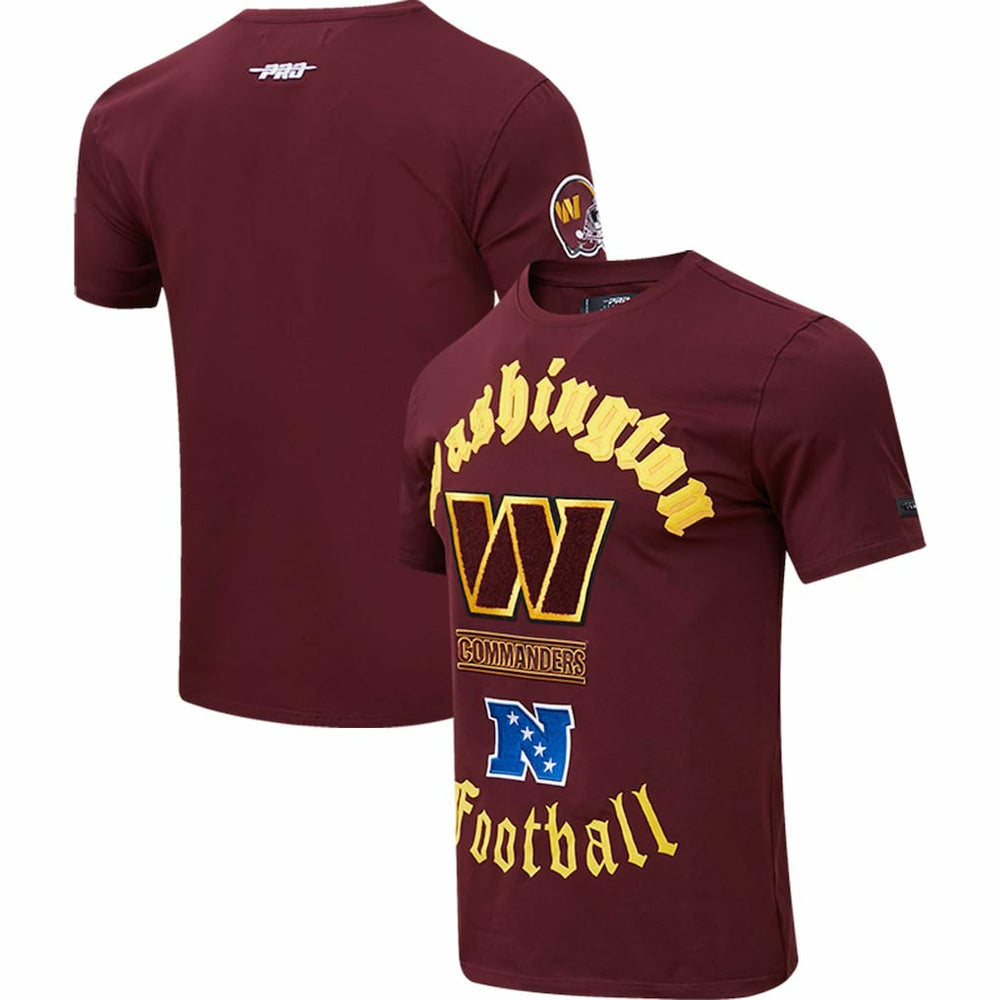 Washington Commanders Pro Standard Old English T-Shirt Burgundy | NFL