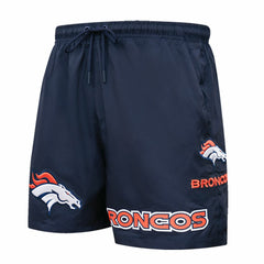 Denver Broncos Pro Standard Woven Shorts Navy | NFL