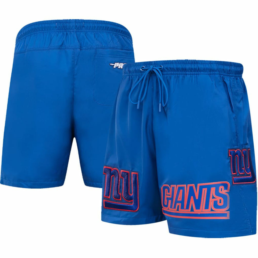 New York Giants Pro Standard Woven Shorts Royal | NFL