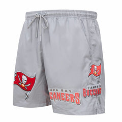 Tampa Bay Buccaneers Pro Standard Woven Shorts Pewter | NFL
