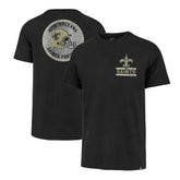 New Orleans Saints '47 Open Field Franklin T-Shirt Black | 47 brand