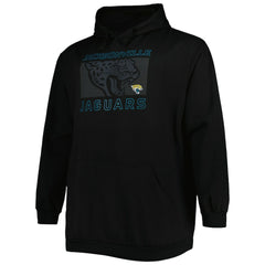 Jacksonville Jaguars Big & Tall Pop of Color Pullover Hoodie Black | Fanatics