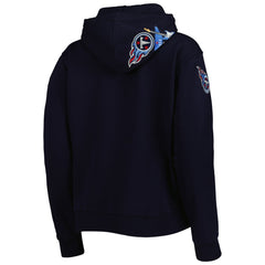 Tennessee Titans Pro Standard Women's Local Patch Pullover Hoodie Navy | NFL