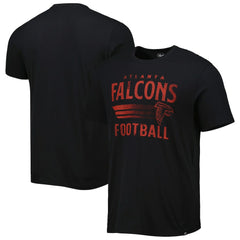 Atlanta Falcons '47 Wordmark Rider Franklin T-Shirt Black | 47 brand