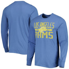 Los Angeles Rams '47 Brand Wide Out Franklin Long Sleeve T-Shirt Royal | 47 brand