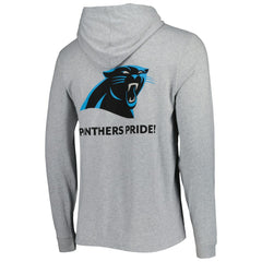 Carolina Panthers Vineyard Vines Local Long Sleeve Hoodie T-Shirt Heathered Gray | NFL