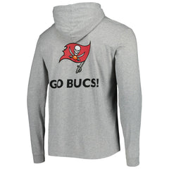 Tampa Bay Buccaneers Vineyard Vines Local Long Sleeve Hoodie T-Shirt Heathered Gray | NFL