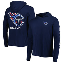 Tennessee Titans Vineyard Vines Local Long Sleeve Hoodie T-Shirt Navy | NFL