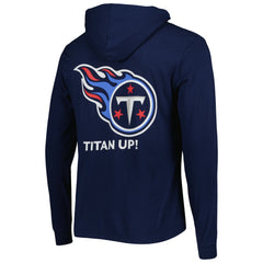 Tennessee Titans Vineyard Vines Local Long Sleeve Hoodie T-Shirt Navy | NFL