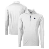 Jacksonville Jaguars Cutter & Buck Team Adapt Eco Knit Hybrid Recycled Quarter-Zip Pullover Top White | NFL