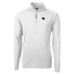 Jacksonville Jaguars Cutter & Buck Team Adapt Eco Knit Hybrid Recycled Quarter-Zip Pullover Top White | NFL