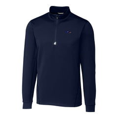Baltimore Ravens Cutter & Buck Big & Tall Traverse Stretch Quarter-Zip Pullover Top Navy | NFL