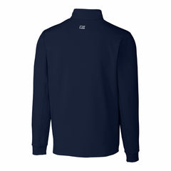 Houston Texans Cutter & Buck Big & Tall Traverse Stretch Quarter-Zip Pullover Top Navy | NFL