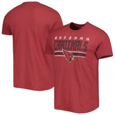 Arizona Cardinals '47 Team Stripe T-Shirt Cardinal | 47 brand