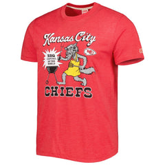 Kansas City Chiefs Homage BBQ Hyper Local Tri-Blend T-Shirt Red | NFL