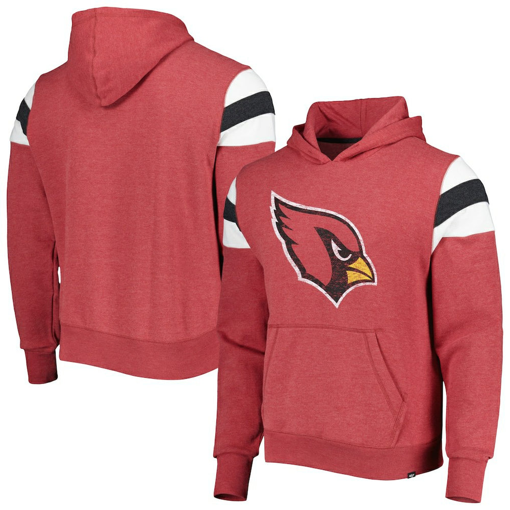 Arizona Cardinals '47 Premier Nico Pullover Hoodie Heathered Cardinal | 47 brand