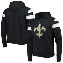 New Orleans Saints '47 Premier Nico Pullover Hoodie Heathered Black | 47 brand