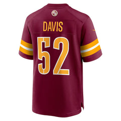 Jamin Davis Washington Commanders Player Game Jersey Burgundy | Nike for Sale