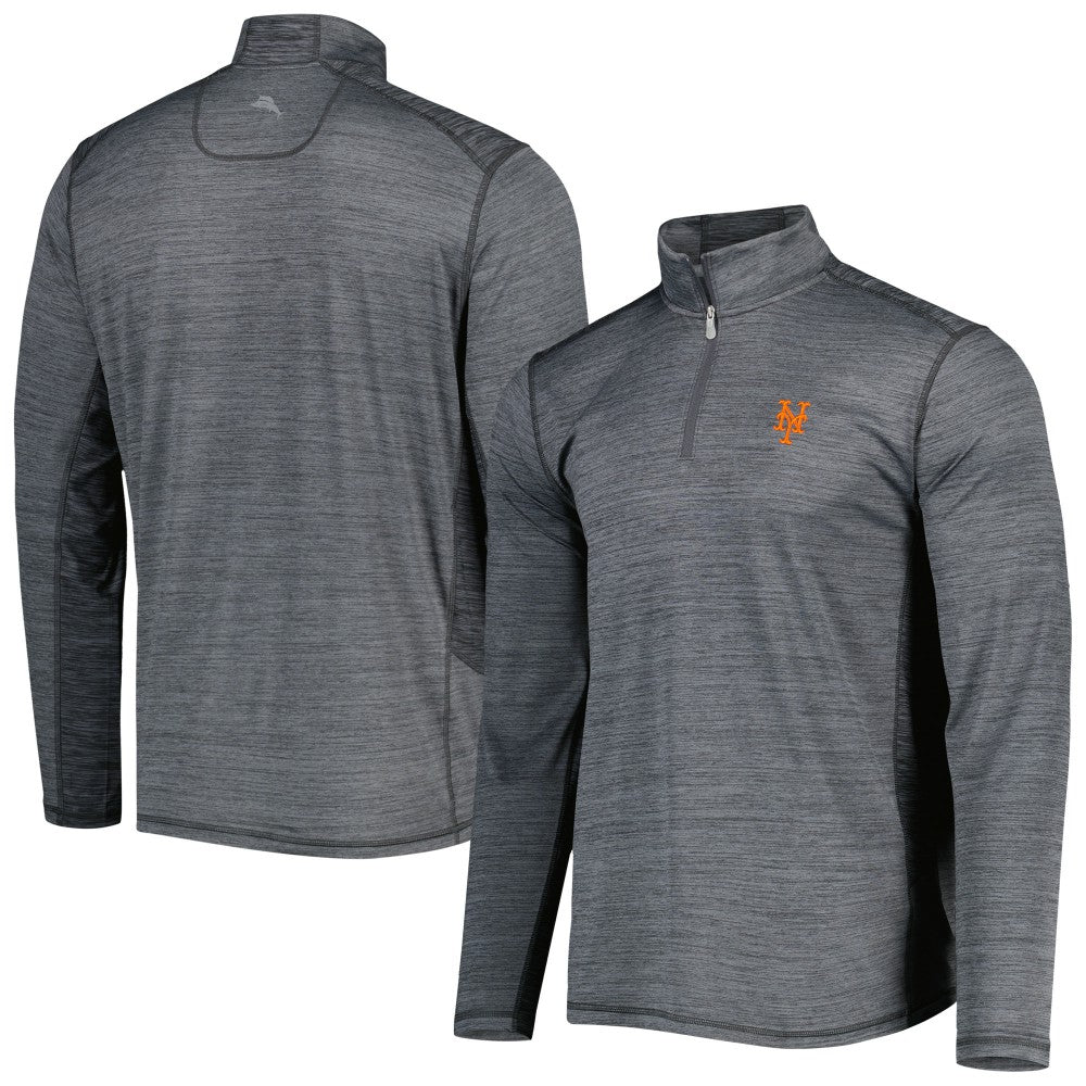 New York Mets Tommy Bahama Delray IslandZone Half-Zip Top - MLB