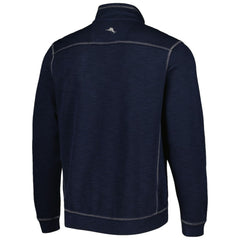 Atlanta Braves Tommy Bahama Tobago Bay Tri-Blend Quarter-Zip Sweatshirt - MLB