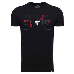Chicago Bulls Sportiqe Unisex 1966 Collection Comfy Tri-Blend T-Shirt Black - NBA