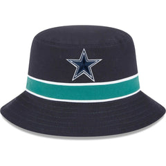 Dallas Cowboys New Era Reversible Bucket Hat Navy/Camo | NFL