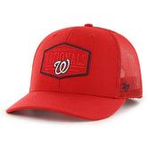 Washington Nationals '47 Ridgeline Tonal Patch Trucker Adjustable Hat - MLB