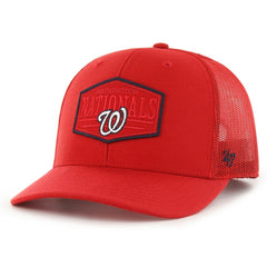 Washington Nationals '47 Ridgeline Tonal Patch Trucker Adjustable Hat - MLB