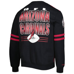 Arizona Cardinals All Over 2.0 Pullover Sweatshirt Cardinal | Mitchell & Ness