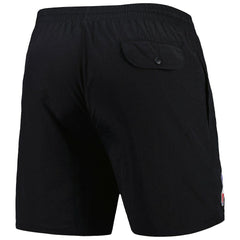 New England Patriots Team Essentials Nylon Shorts Black | Mitchell & Ness