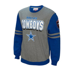 Dallas Cowboys All Over 2.0 Pullover Sweatshirt Royal | Mitchell & Ness