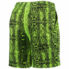 New England Patriots New Era Summer Pop Shorts Neon Green | NFL