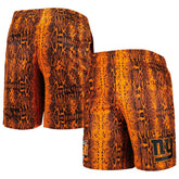 New York Giants New Era Summer Pop Shorts Orange | NFL