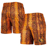 San Francisco 49ers New Era Summer Pop Shorts Orange | NFL