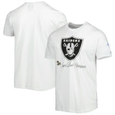Las Vegas Raiders New Era Historic Champs T-Shirt White | NFL