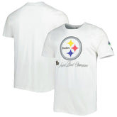 Pittsburgh Steelers New Era Historic Champs T-Shirt White | NFL