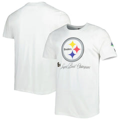 Pittsburgh Steelers New Era Historic Champs T-Shirt White | NFL