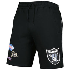 Las Vegas Raiders New Era Historic Champs Shorts Black | NFL
