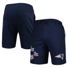 New England Patriots New Era Historic Champs Shorts Navy | NFL