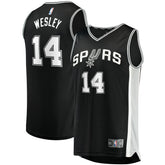 Blake Wesley San Antonio Spurs Fast Break Replica Player Jersey Icon Edition Black - NBA