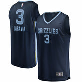 Jake LaRavia Memphis Grizzlies Fast Break Replica Player Jersey Icon Edition Navy - NBA