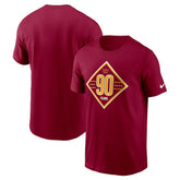 Washington Commanders 90th Anniversary T-Shirt Burgundy | Nike for Sale