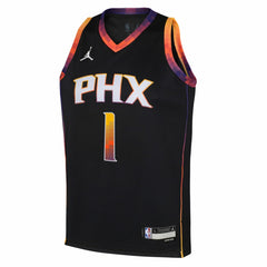 Devin Booker Phoenix Suns Jordan Brand Youth Swingman Jersey Statement Edition Black - NBA