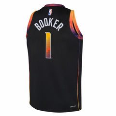 Devin Booker Phoenix Suns Jordan Brand Youth Swingman Jersey Statement Edition Black - NBA