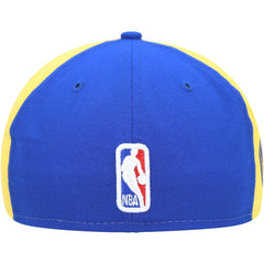 Golden State Warriors Back Half 9FIFTY Fitted Hat White/Royal - NBA