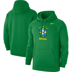 Brazil National Team Club Primary Pullover Hoodie Green | Nike Online