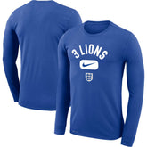 England National Team Lockup Legend Performance Long Sleeve T-Shirt Royal | Nike online