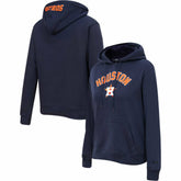 Houston Astros Pro Standard Women's Classic Fleece Pullover Hoodie - MLB