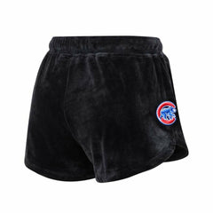 Chicago Cubs Pro Standard Women's Classic Velour Lounge Shorts - MLB